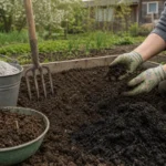 Проверка почвы и подготовка органических удобрений на огороде